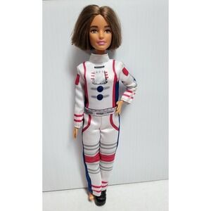 Barbie Astronaut Doll Brunette Hair Space Explorer Toy Collectible